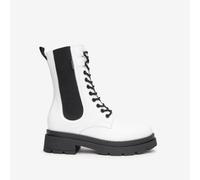 NeroGiardini Outlet Anfibi Donna in Vernice - Bianco 39