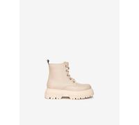 NeroGiardini Outlet - Anfibi Teens da Ragazza in Pelle - Avena 33