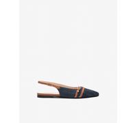 NeroGiardini Outlet - Ballerine Donna in Tessuto e Pelle - Jeans 35