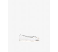 NeroGiardini Outlet - Ballerine Teens da Ragazza in Pelle - Bianco 36