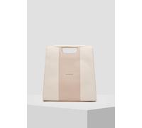 NeroGiardini Outlet Borsa a Mano da Donna in Materiale Tecnico - Beige PZ