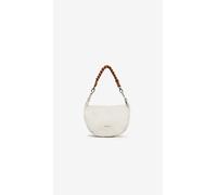 NeroGiardini Outlet Borsa Hobo da Donna in Pelle - Avorio PZ