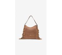NeroGiardini Outlet Borsa Hobo da Donna in Pelle - Marrone PZ