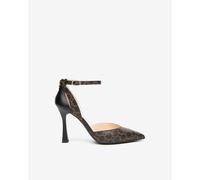 NeroGiardini Outlet Décolleté Donna in Materiale Tecnico e Pelle - Marrone 38.5