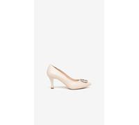 NeroGiardini Outlet Décolleté Donna in Pelle - Beige 37