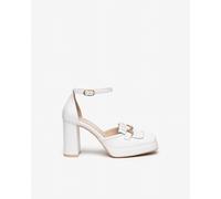 NeroGiardini Outlet - Décolleté Donna in Pelle - Bianco 39
