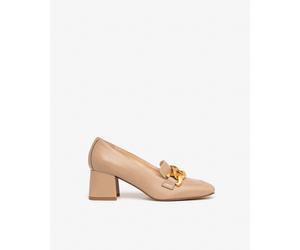 NeroGiardini Outlet - Mocassini Donna in Pelle - Beige 38