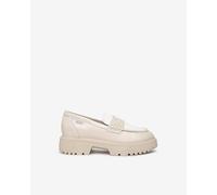 NeroGiardini Outlet Mocassini Donna in Vernice - Avorio 36