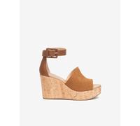 NeroGiardini Outlet - Sandali Donna in Camoscio - Tabacco 35