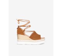 NeroGiardini Outlet - Sandali Donna in Camoscio - Tabacco 38