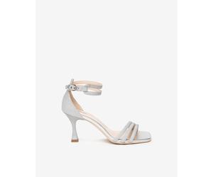 NeroGiardini Outlet - Sandali Donna in Materiale Tecnico - Argento 36