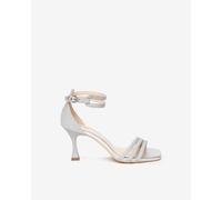 NeroGiardini Outlet - Sandali Donna in Materiale Tecnico - Argento 37