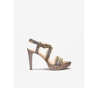 NeroGiardini Outlet - Sandali Donna in Materiale Tecnico - Rame 37
