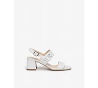 NeroGiardini Outlet - Sandali Donna in Pelle - Bianco 37
