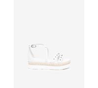 NeroGiardini Outlet - Sandali Donna in Pelle - Bianco 37