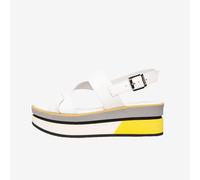 NeroGiardini Outlet Sandali Donna in Pelle - Bianco 37