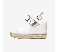 NeroGiardini Outlet Sandali Donna in Pelle - Bianco 38