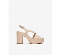 Nero Giardini E513640D Sandali Donna in Pelle - Lino 40 EU