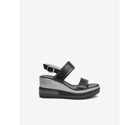 NeroGiardini Outlet - Sandali Donna in Pelle - Nero 36