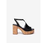 NeroGiardini Outlet Sandali Donna in Pelle - Nero 37