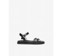 NeroGiardini Outlet - Sandali Donna in Pelle - Nero 37