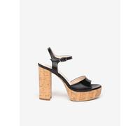 NeroGiardini Outlet - Sandali Donna in Pelle - Nero 37