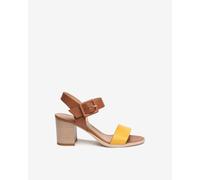 Nero Giardini E218654D Sandali Donna in Pelle - Tuorlo 38 EU