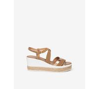 NeroGiardini Outlet - Sandali Donna in Suede e Pelle - Sandalo 39