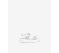 Nero Giardini E232341F Sandali Teens da Ragazza in Materiale Tecnico E Pelle - Bianco 35 EU
