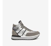 NeroGiardini Outlet Sneakers Alte Donna in Pelle e Camoscio - Grigio 35