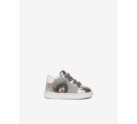 NeroGiardini Outlet - Sneakers Baby da Bimba in Pelle - Acciaio 23