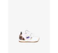 NeroGiardini Outlet - Sneakers Baby da Bimba in Pelle - Bianco 22
