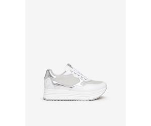 NeroGiardini Outlet - Sneakers Donna in Pelle - Bianco 39