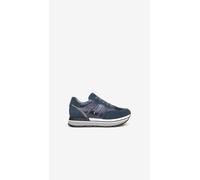 NeroGiardini Outlet Sneakers Donna in Pelle e Camoscio - Blu 36