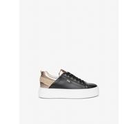 NeroGiardini Outlet - Sneakers Donna in Pelle e Camoscio - Nero