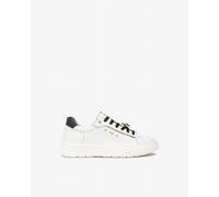 NeroGiardini Outlet - Sneakers Donna in Pelle e Materiale Tecnico - Bianco 35