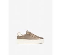 NeroGiardini Outlet - Sneakers Donna in Pelle e Materiale Tecnico - Brown 40