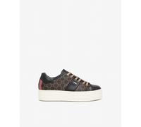 NeroGiardini Outlet - Sneakers Donna in Pelle e Materiale Tecnico - Nero 35