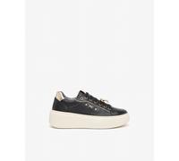 NeroGiardini Outlet - Sneakers Donna in Pelle e Materiale Tecnico - Nero 36