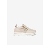 NeroGiardini Outlet Sneakers Donna in Pelle e Suede - Avorio 36