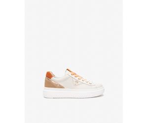 NeroGiardini Outlet - Sneakers Donna in Pelle e Suede - Osso