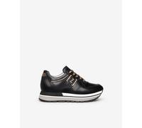 NeroGiardini Outlet - Sneakers Donna in Pelle - Nero 36