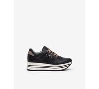 NeroGiardini Outlet - Sneakers Donna in Pelle - Nero 36