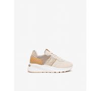 Nero Giardini E512863D Sneakers Donna in Suede, Tela E Materiale Tecnico - Yogurt 39 EU