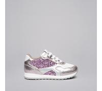 NeroGiardini Outlet Sneakers Kids da Bambina in Pelle e Materiale Tecnico - Rosa 26