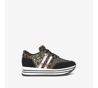 NeroGiardini Outlet Sneakers Teens da Ragazza in Camoscio - Nero 31