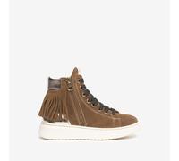 NeroGiardini Outlet Sneakers Teens da Ragazza in Pelle - Marrone 39