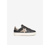 NeroGiardini Outlet - Sneakers Teens da Ragazza in Pelle - Nero 35