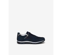NeroGiardini Outlet Sneakers Uomo in Camoscio e Tela - Blu 40