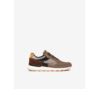 NeroGiardini Outlet - Sneakers Uomo in Camoscio, Pelle e Tela - Fango 42